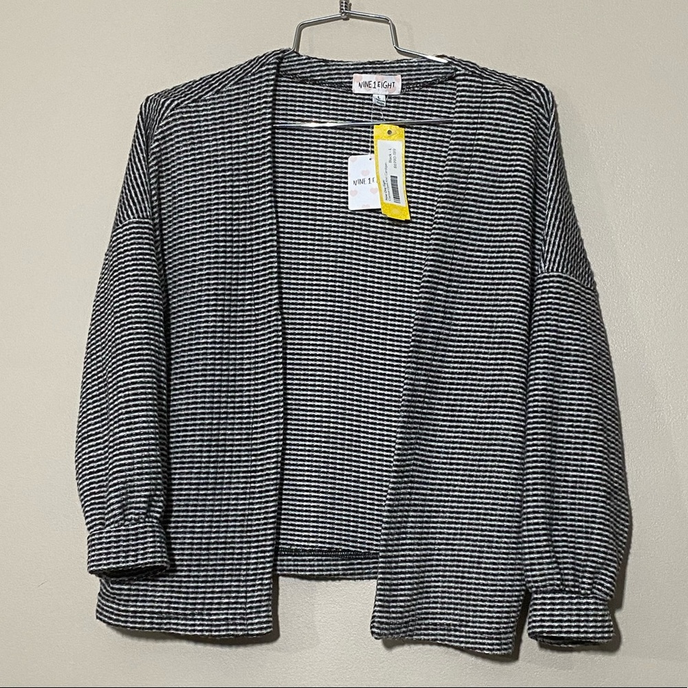 Nwt Stitch Fix || Clarissa open knit Cardigan Sz L